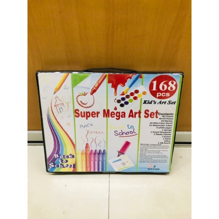 168 Pcs Super mega art set