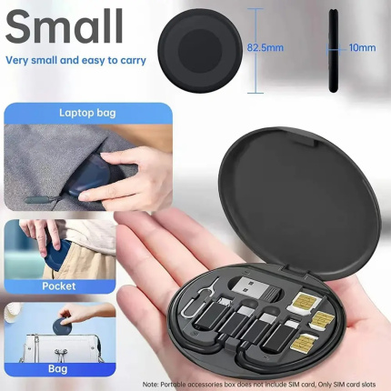 Mini Data Cable Set Storage Box 60w