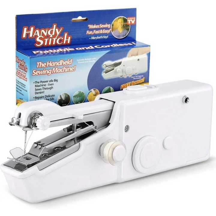 Mini Sewing Machine Hand Held Portable Handy Stitch (1)