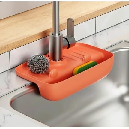 Sink Commodity Shelf Household Silicone Sink Drain Rack