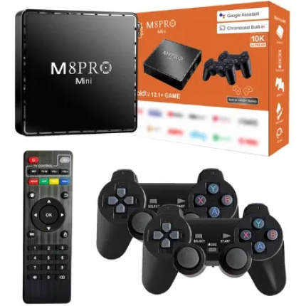 M8PRO MINI Android TV 12.1 + Games