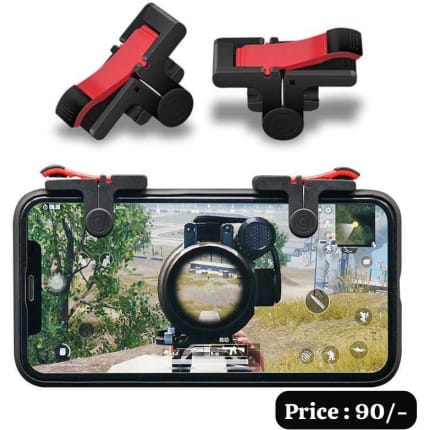 Mobile Game Controller/ Joystick Smart Phone Trigger for PUBG, COD & Free Fire Gaming